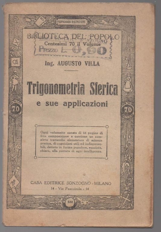 TRIGONOMETRIA SFERICA e sue applicazioni (s.d.)