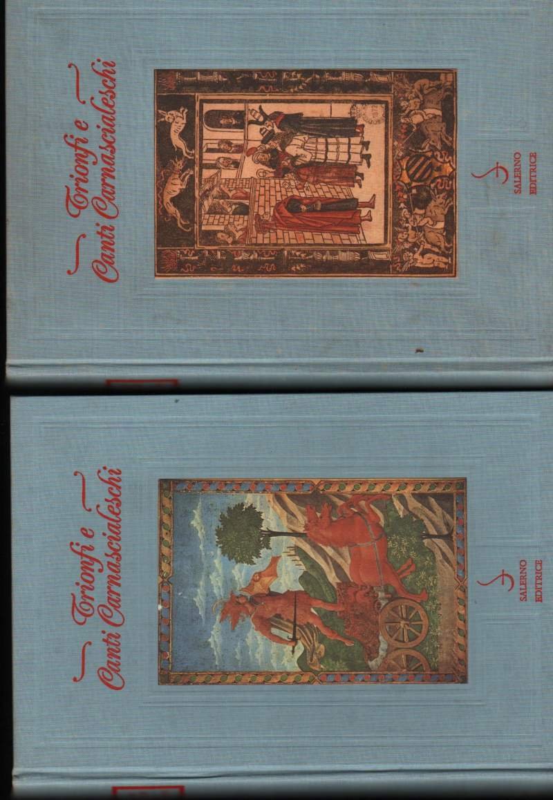 TRIONFI E CANTI CARNASCIALESCHI TOSCANI DEL RINASCIMENTO (1986)