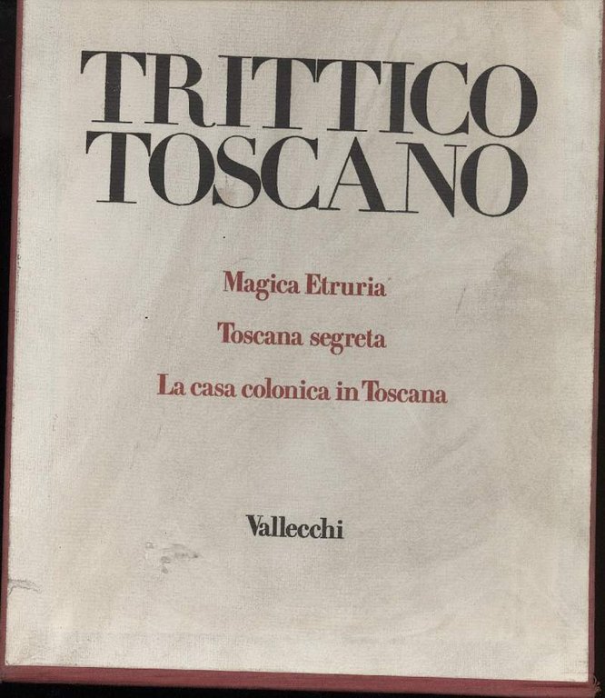 TRITTICO TOSCANO 3 voll. (1969)