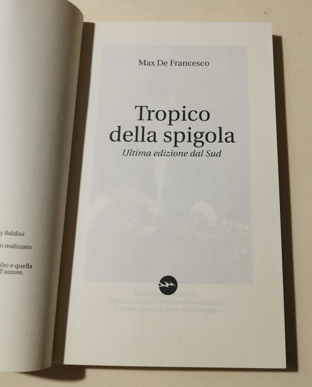 Tropico della spigola. Ultima edizione dal Sud