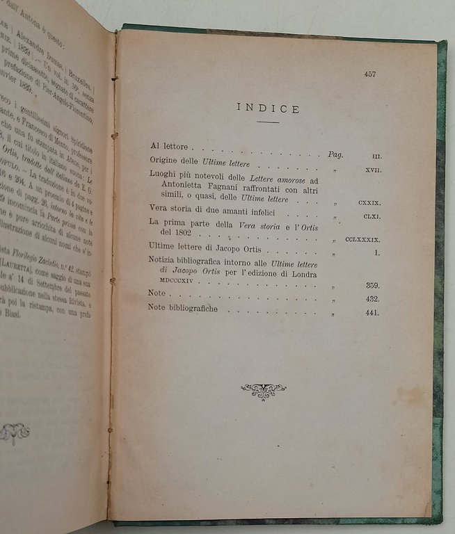 Ultime lettere di Jacopo Ortis