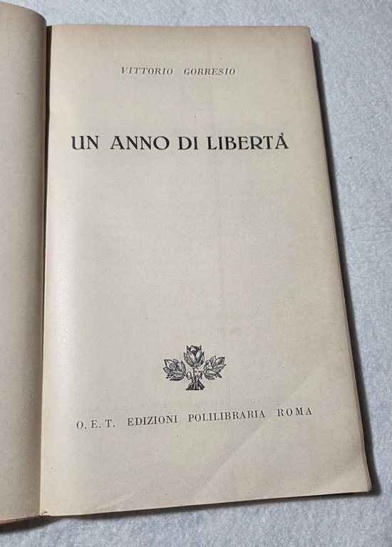 Un anno di liberta' | Immagine Gallery 2