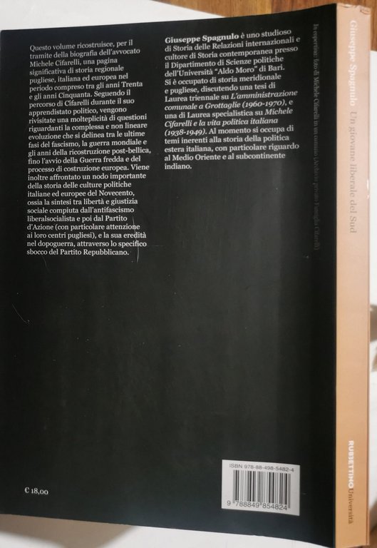 Un giovane liberale del sud - Michele Cifarelli e la …