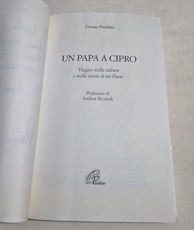 Un papa a Cipro. Viaggio nella cultura e nella storia …