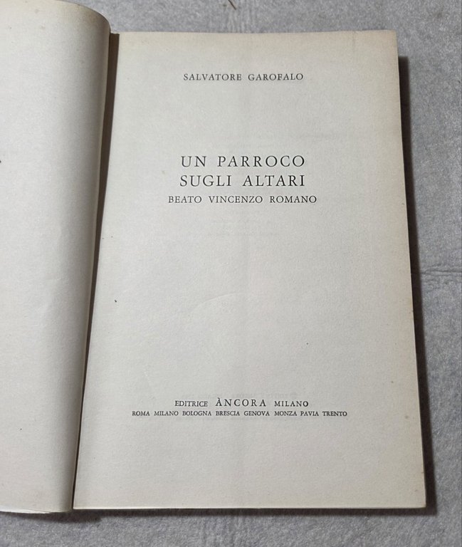 Un Parroco sugli Altari - Beato Vincenzo Romano | Immagine Gallery 2