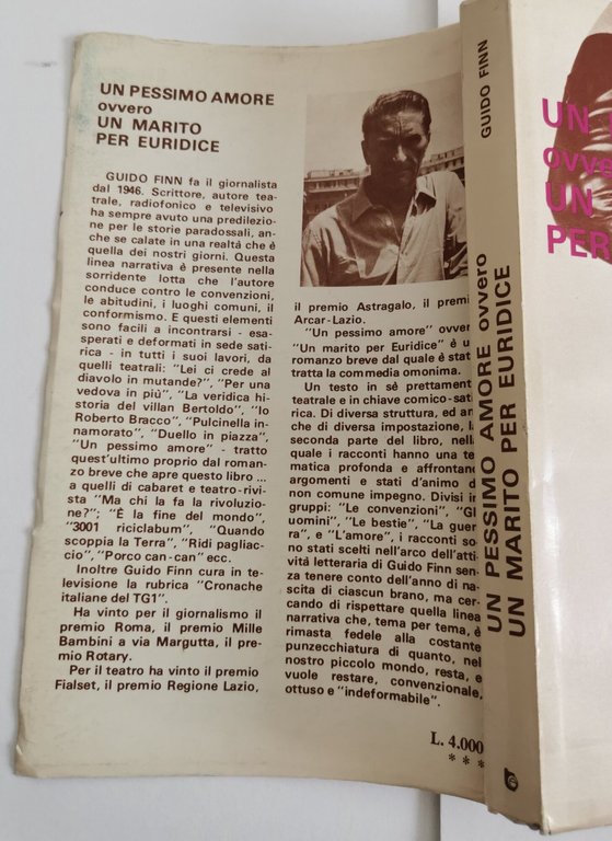 Un pessimo amore ovvero un marito per Euridice