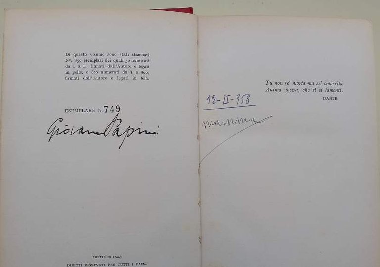 UN UOMO FINITO( 1951)