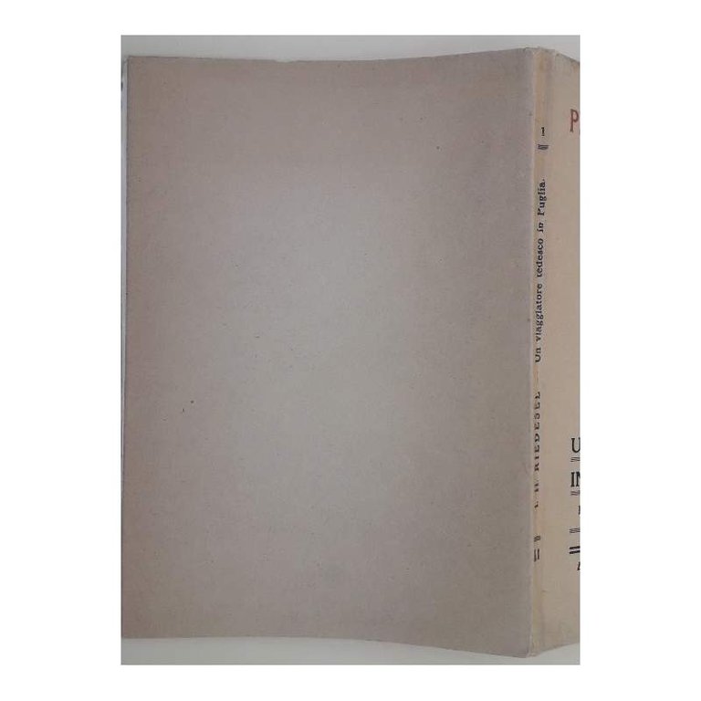 UN VIAGGIATORE TEDESCO IN PUGLIA NELLA SECONDA META' DEL SEC. …