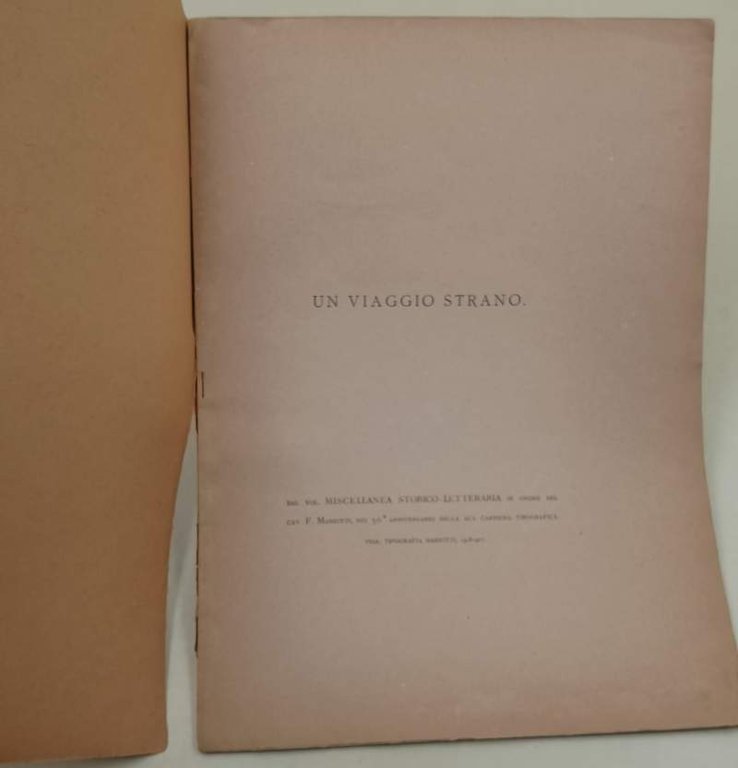UN VIAGGIO STRANO(1907)