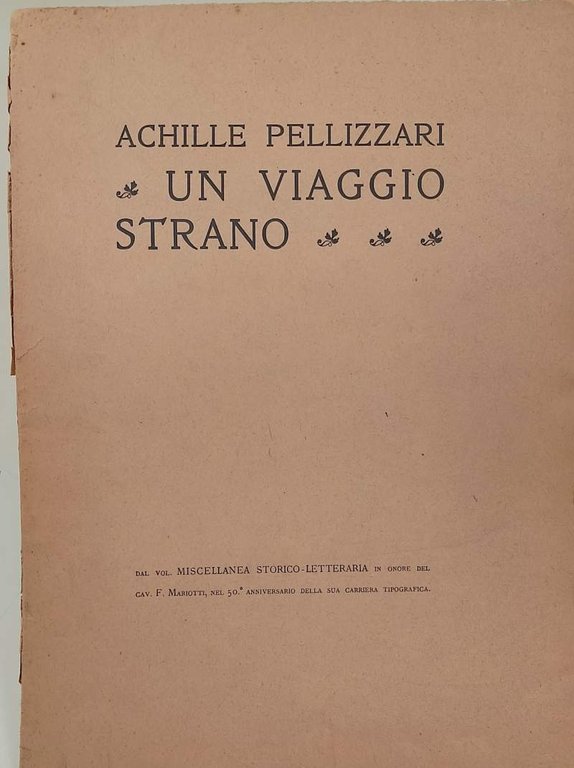 UN VIAGGIO STRANO(1907)