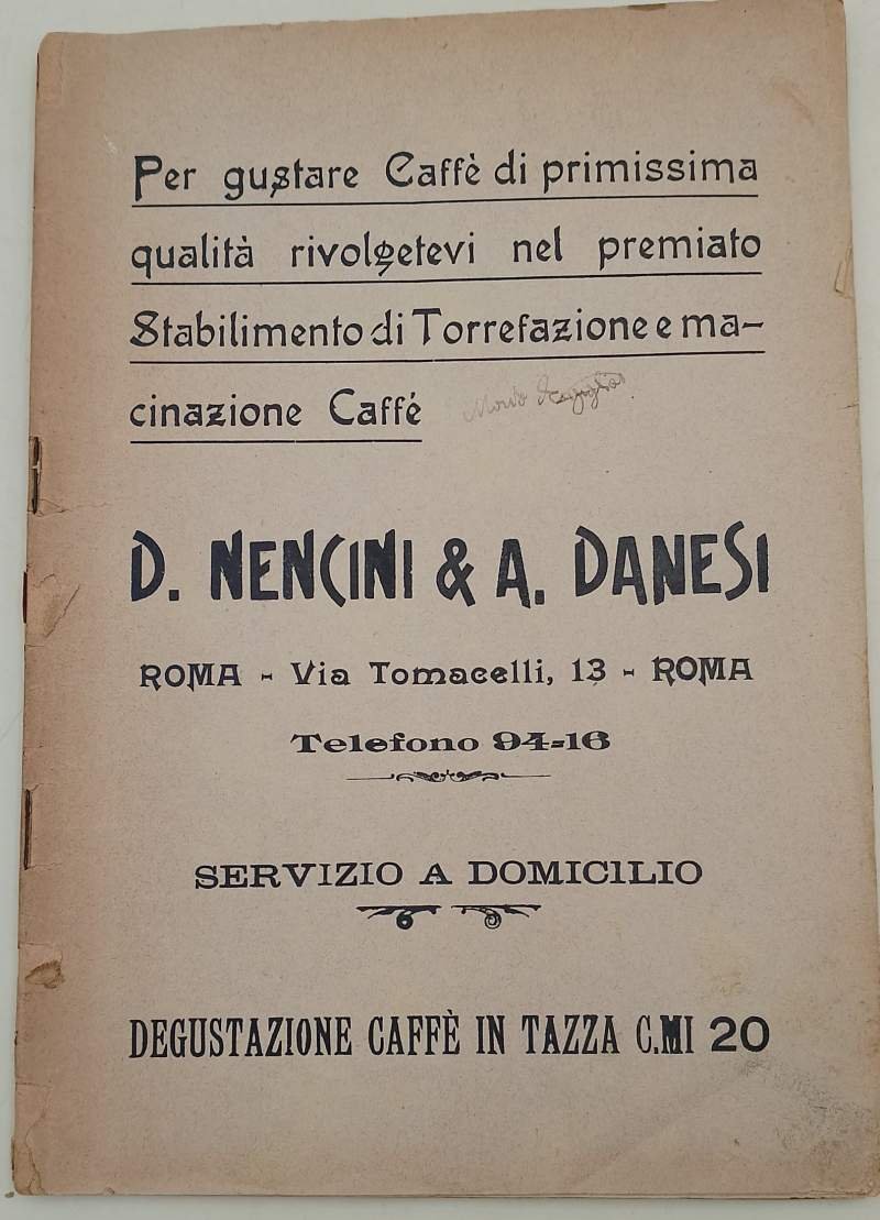 UNA LETTERA DI MINETTO (E ALTRE STORIE)( SENZA DATA)