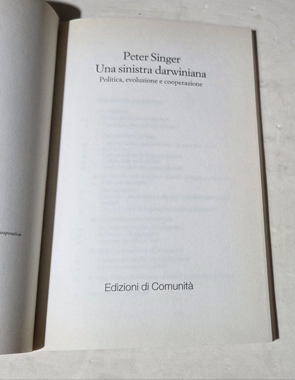 Una sinistra darwiniana. Politica, evoluzione e cooperazione | Immagine Gallery 2