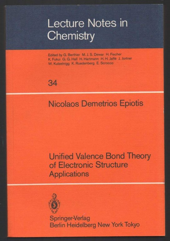 UNIFIED LALENCE BOND THEORY OF ELECTRONIC STRUCTURE APPLICATIONS (1983)