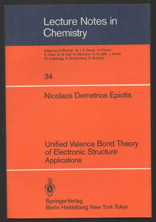 UNIFIED LALENCE BOND THEORY OF ELECTRONIC STRUCTURE APPLICATIONS (1983)