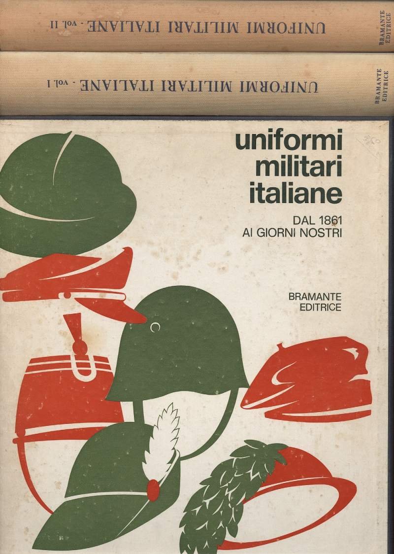 UNIFORMI MILITARI ITALIANE-dal 1861 ai giorni nostri-2 voll.