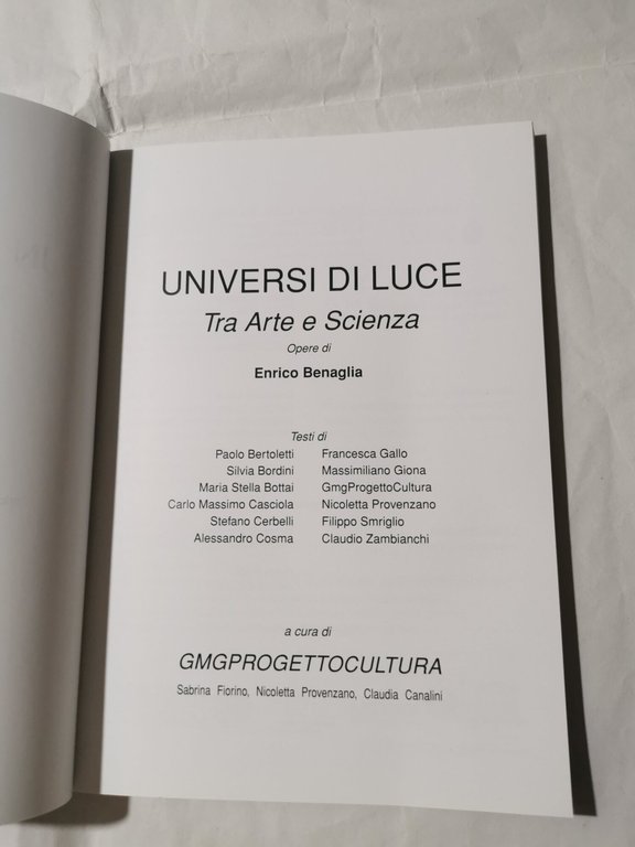 Universi di luce. Tra Arte e Scienza
