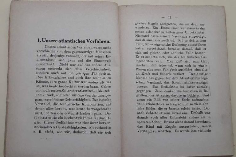 UNSERE ATLANTISCHEN VORFAHREN(1920)