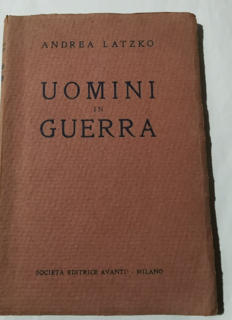 Uomini in guerra | Immagine principale