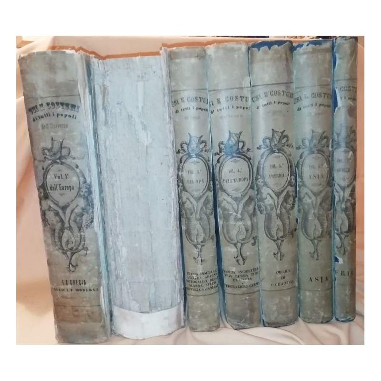 USI E COSTUMI DI TUTTI I POPOLI DELL'UNIVERSO ovvero storia …