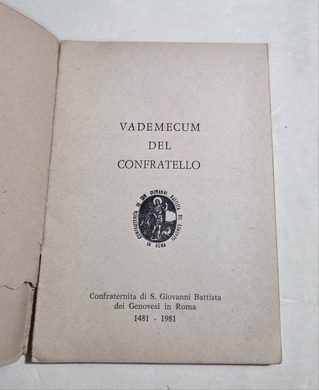 Vademecum del confratello | Immagine Gallery 2