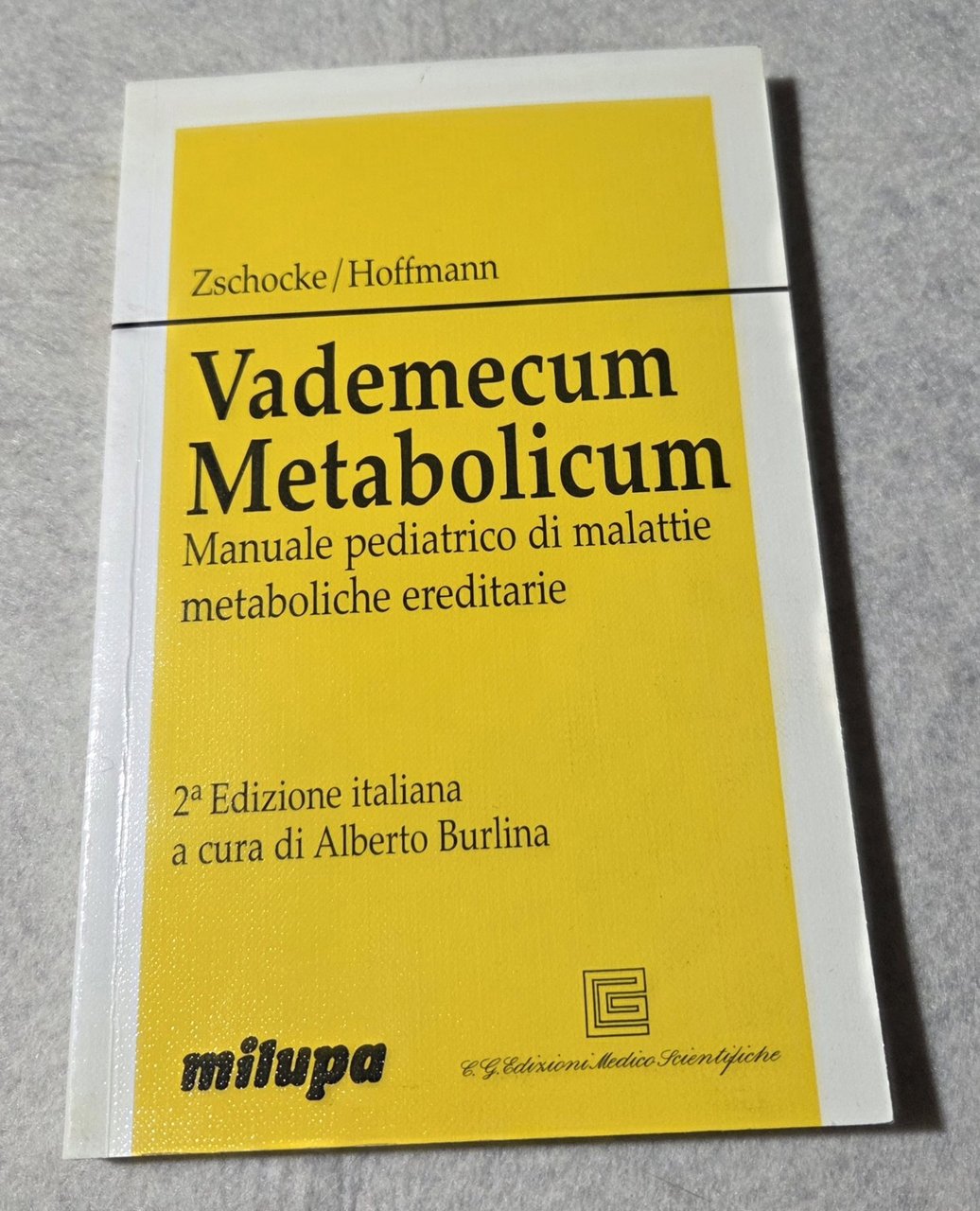 Vademecum metabolicum - Manuale pediatrico di malattie mataboliche ereditarie | Immagine principale