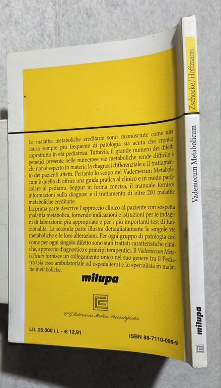 Vademecum metabolicum - Manuale pediatrico di malattie mataboliche ereditarie | Immagine Gallery 3