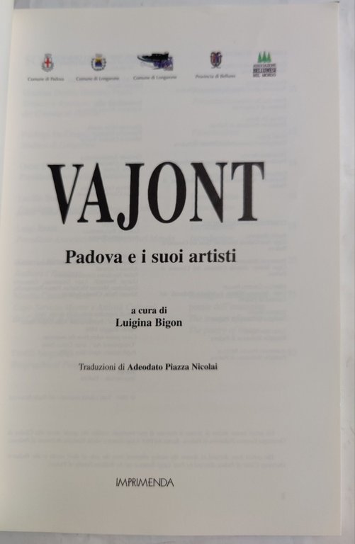 Vajont - Padova e i suoi artisti