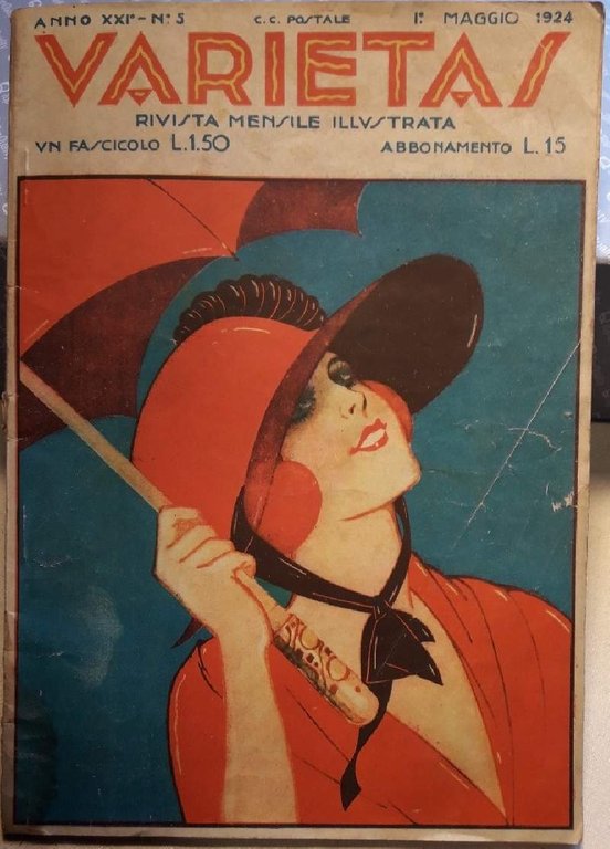 VARIETA' RIVISTA MENSILE ILLUSTRATA ANNO XXI-N.5. 1 MAGGIO 1924