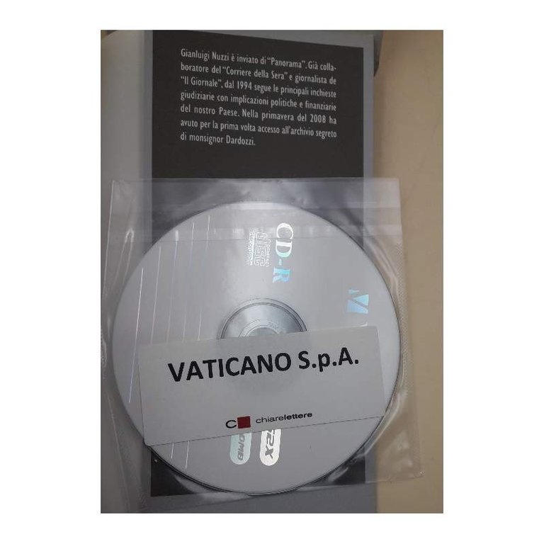 VATICANO SPA-DA UN ARCHIVIO SEGRETO LA VERITA' SUGLI SCANDALI FINANZIARI …