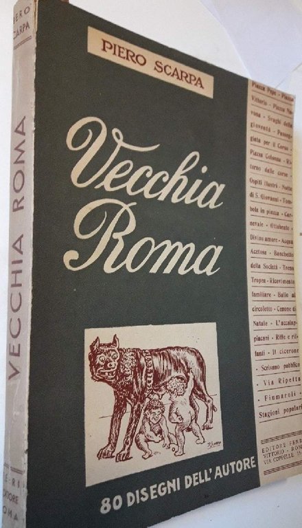 VECCHIA ROMA SCENE DI VITA NELL'URBE DELL'ANTEGUERRA(1939)
