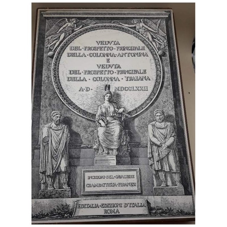 VEDUTA DELLE COLONNE ANTONINA E TRAJANA(1965)