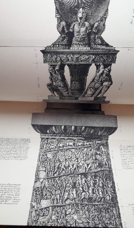 VEDUTA DELLE COLONNE ANTONINA E TRAJANA(1965)