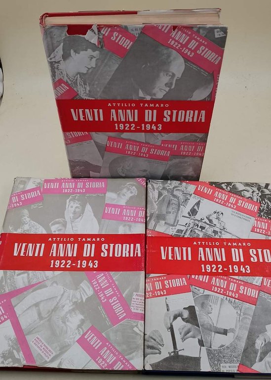 VENTI ANNI DI STORIA-3 VOLL. (1954)