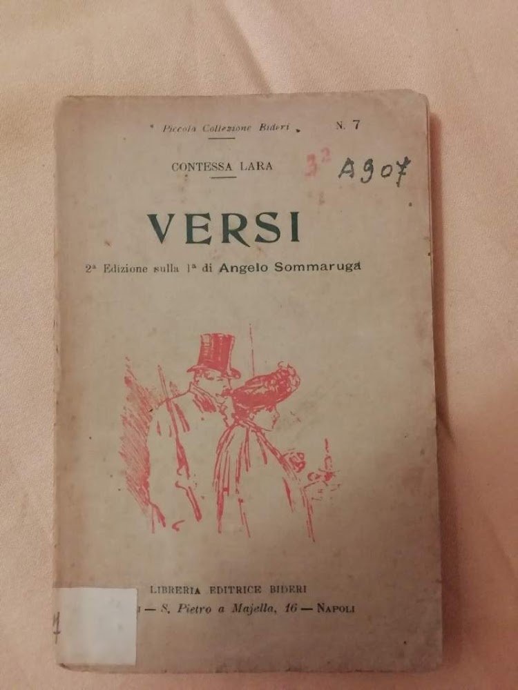 VERSI-2' EDIZIONE SULLA 1' DI ANGELO SOMMARUGA(1900) | Immagine principale