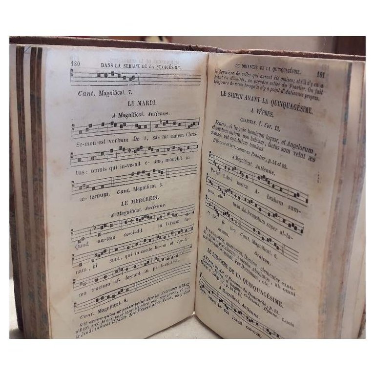 VESPERAL ROMAIN, POUR TOUS LES JOURS DE L'ANNEE(1845)