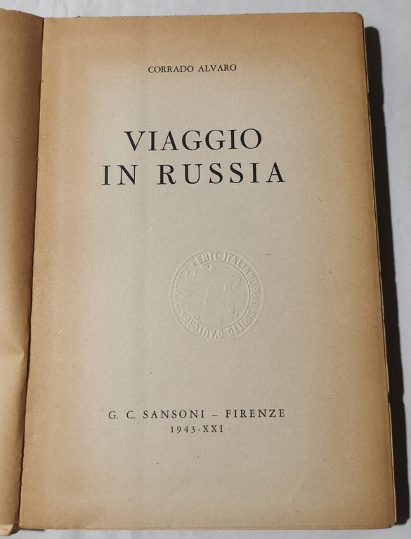 Viaggio in Russia