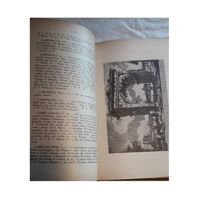 VIE-PIAZZE-VILLE-DI ROMA NEL LORO VALORE STORICO E TOPOGRAFICO(1923) | Immagine Gallery 8