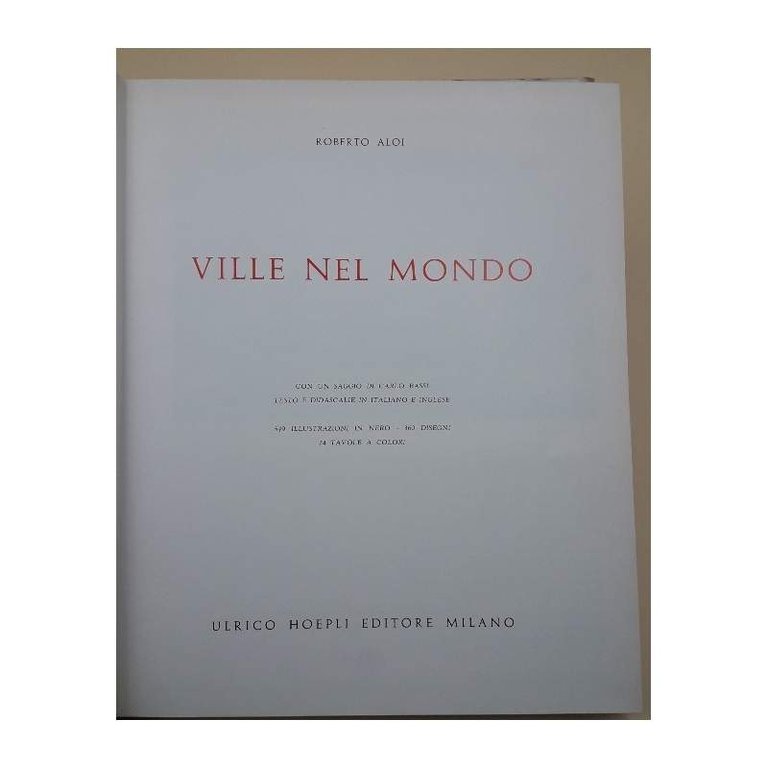 VILLE NEL MONDO-VILLAS IN THE WORLD(1961)