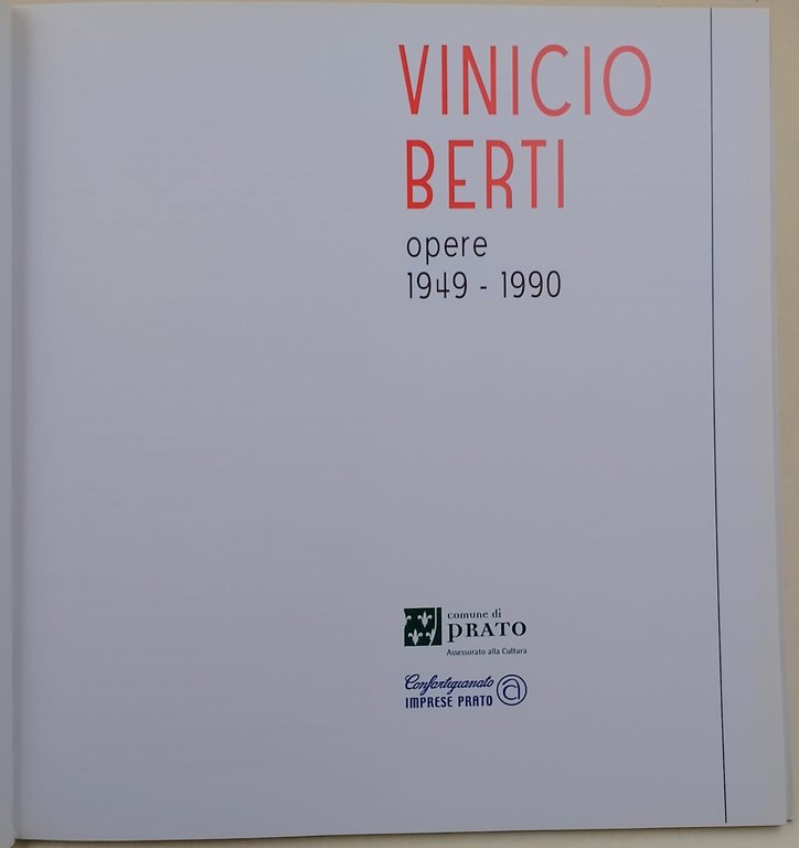 Vinicio Berti-Opere 1949-1990