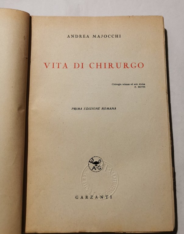Vita di chirurgo