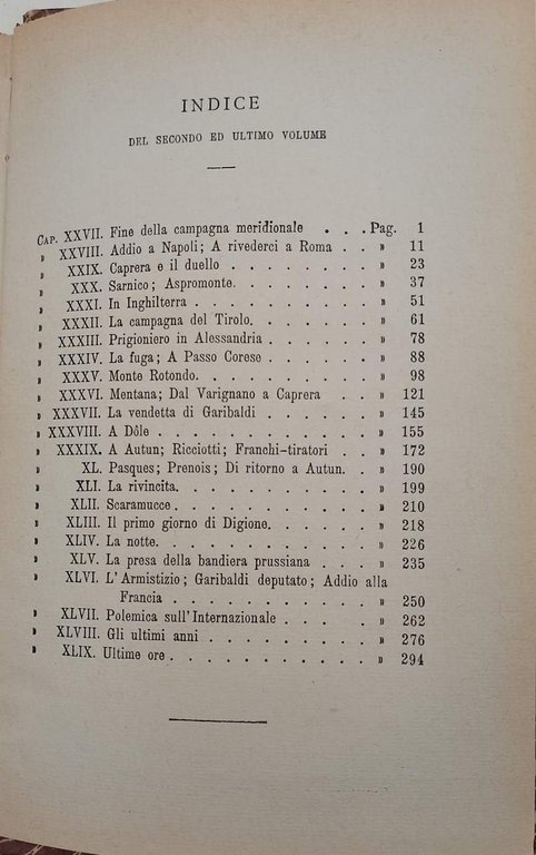 VITA DI GIUSEPPE GARIBALDI- 2 VOLL.( 1910)