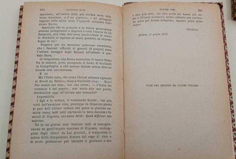 VITA DI GIUSEPPE GARIBALDI- 2 VOLL.( 1910)