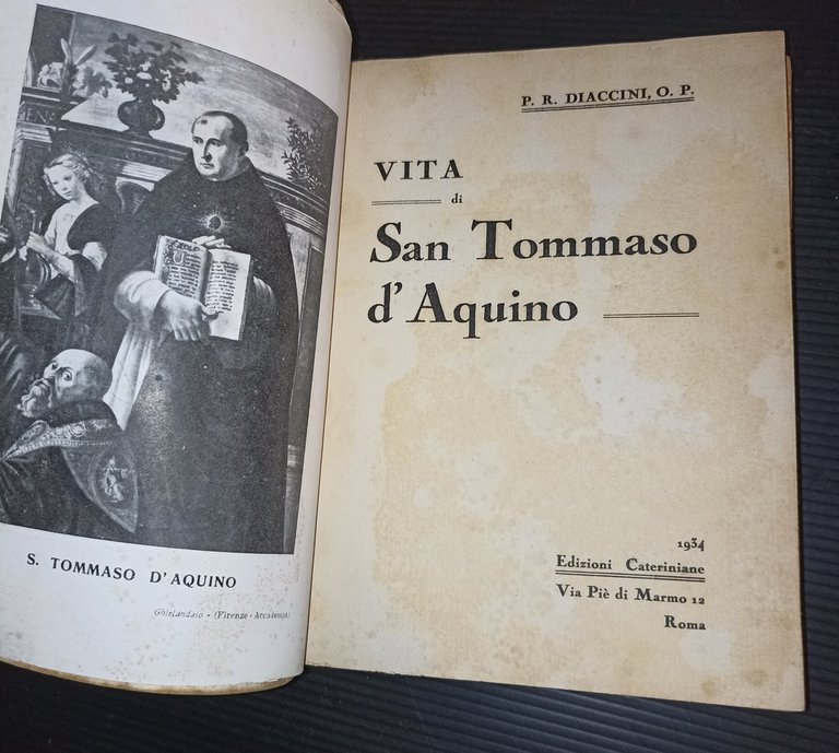 Vita di San Tommaso d'Aquino