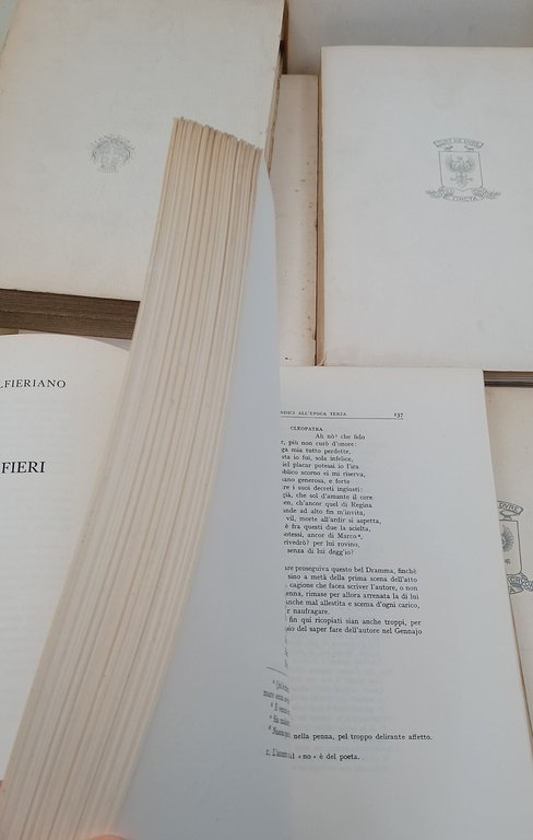 Vita scritta da esso- vol I e II/ Commedie-vol. I …