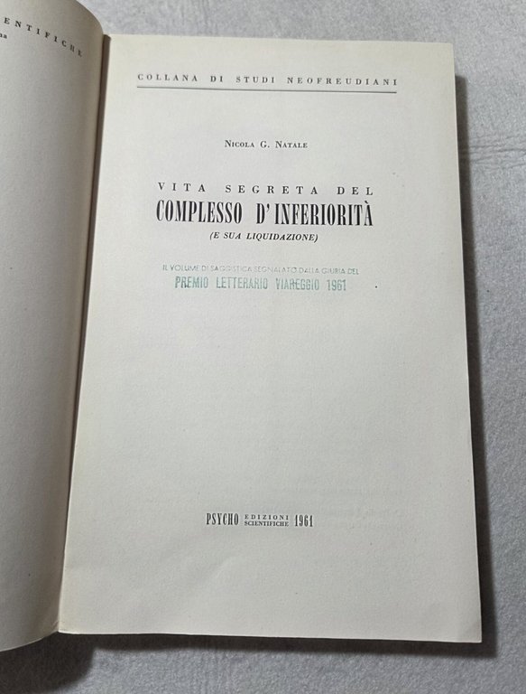 Vita segreta del complesso d'inferiorita' ( e sua liquidazione ) | Immagine Gallery 2