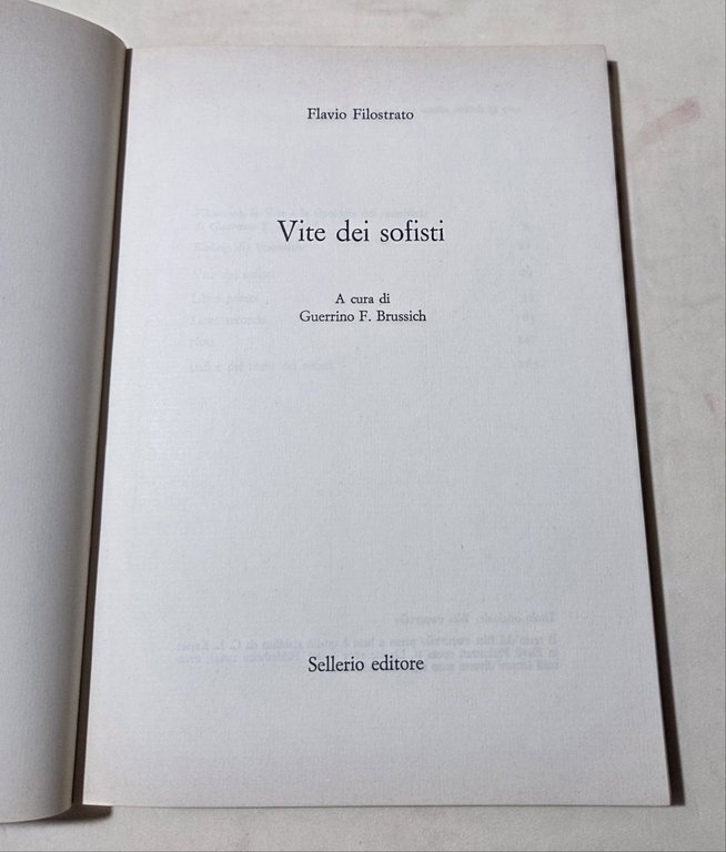 Vite dei sofisti | Immagine Gallery 2