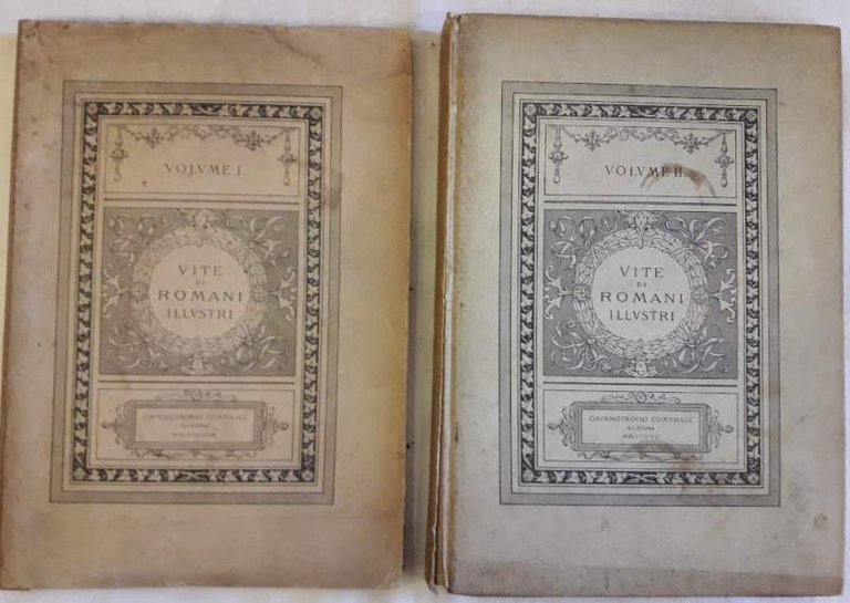 VITE DI ROMANI ILLUSTRI-volume I e II(1889-90)