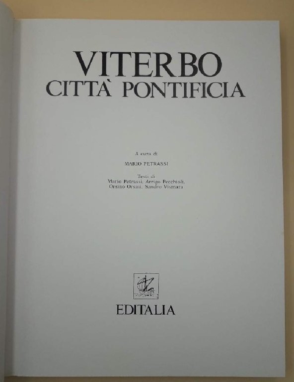VITERBO CITTA' PONTIFICIA(1980)