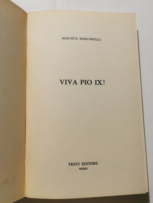 Viva Pio IX !!!