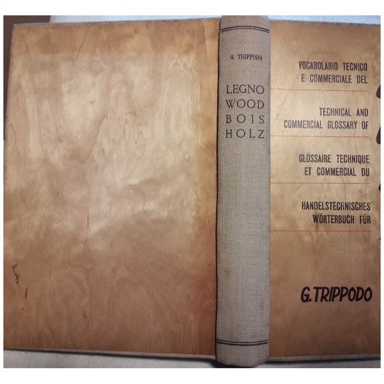 VOCABOLARIO TECNICO E COMMERCIALE DEL LEGNO( 1957)
